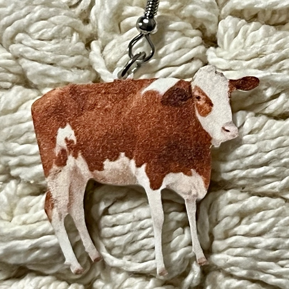 Cute Cow Earrings